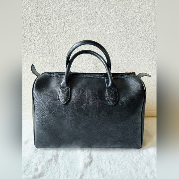 Christian Dior Black Oblique Trotter Boston Bag - Picture 4 of 16